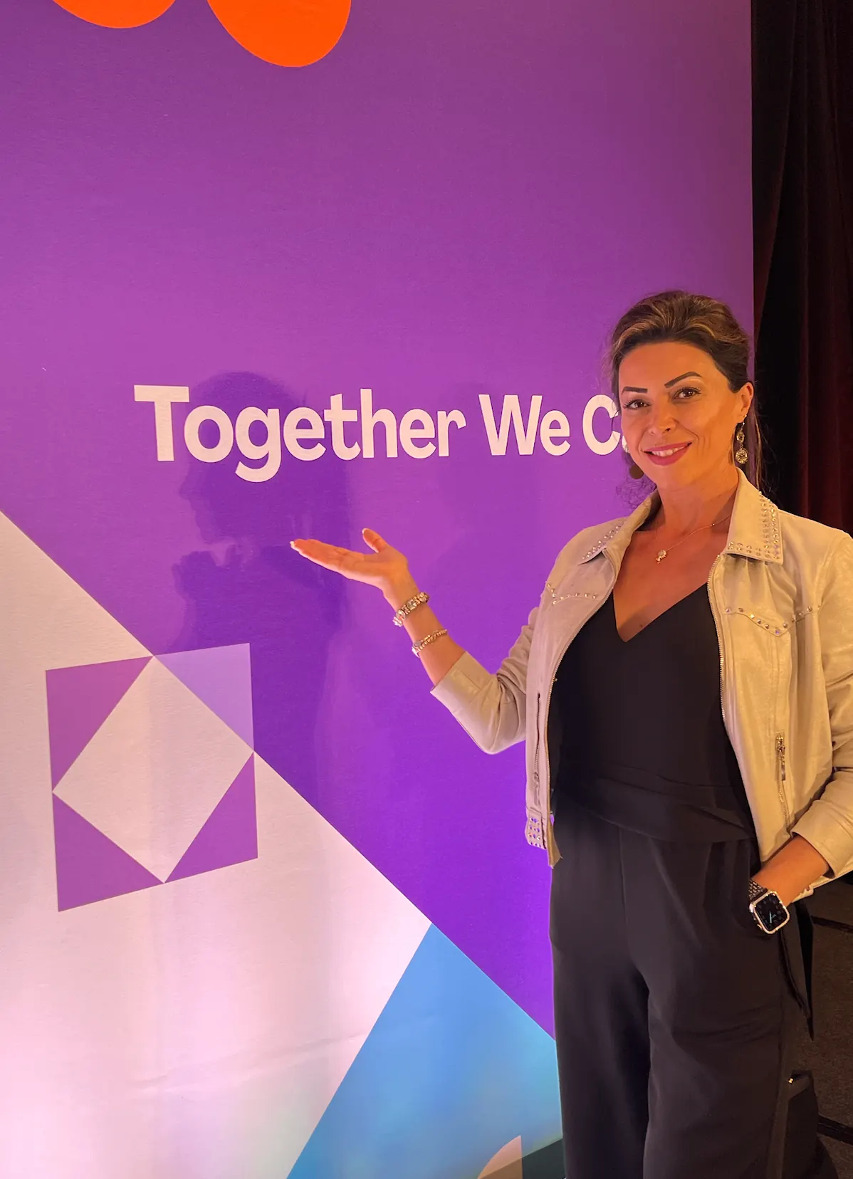 Shirin Alipanah at Together We Can conference